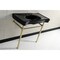Fauceture VPB136K7ST Imperial Console Sink Basin W/Stainless Steel Leg, Blk/Brass VPB136K7ST - alternate 7